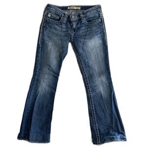 Big Star Women's Casey K Low Rise Bootcut Blue Jeans 26R